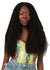 Heidi Spotlight Premium Human Hair Blend Lace Part Extra Long Curly Wig Sleek UK